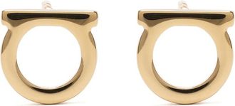 Ferragamo Gancini Stud Earrings