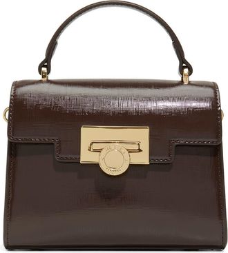 Ted Baker Lili Top Handle Satchel in Chocolate Brown at Nordstrom Rack