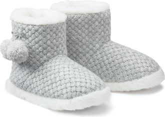 La Redoute Collections Gevoerde sloflaarsjes in tricot