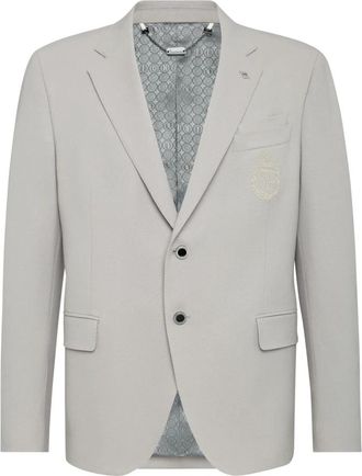 Billionaire Boys Club Stretch Wool Crepe Jacket - Heren - Blazers - Beige - L - Wol - Jassen