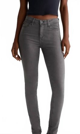 AG - Adriano Goldschmied Luscious Stretch Sateen Cigarette Leg Jean In Smoke