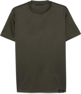 low brand T-shirt in jersey - Verde