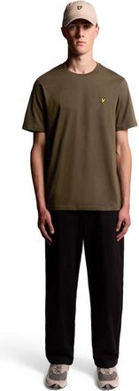 Lyle & Scott Crew Neck Short Sleeve T-Shirt in Olive at Nordstrom, Size Xx-Large