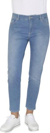 C.Ro Magic Fit Summer Skinny Jeans - Dames - Skinny Jeans - Blauw - 2XL - Jeans