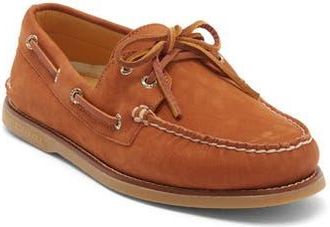 Sperry Top-Sider Authentic Original 2-Eye Boat Shoe in Light Brown at Nordstrom Rack, Size 7.5
