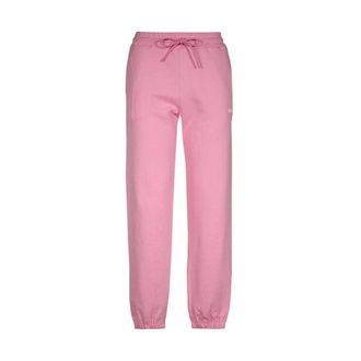 Msgm Sweatpants, female, Pink, XS, Cotton Logo Joggers