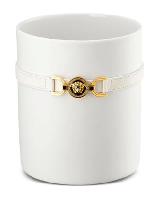 Versace Medusa 95 candle holder - unisex - Porcelain - One Size - White