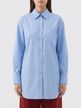 Sportmax Camicia Nespola Sportmax in misto cotone plissettato
