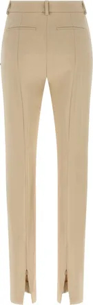Sportmax Womens Beige Viscose Dress Pants