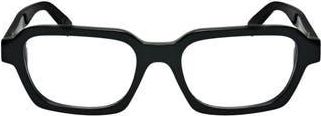 Retro Superfuture 53mm Square Reading Glasses in Black at Nordstrom Rack