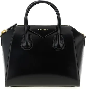 Givenchy Handbags, female, Black, Size: ONE SIZE Small Antigona Bag