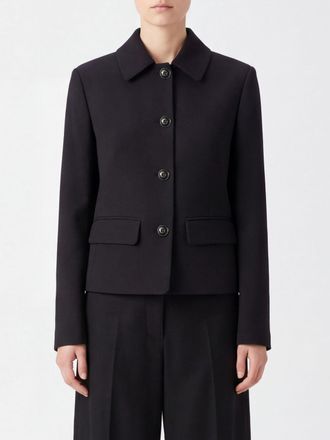 Ermanno Scervino Single-Breasted Lightweight Viscose Blend Jacket with Flap Pockets