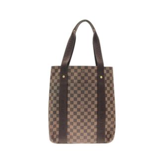 Louis Vuitton Pre-owned Tote Bags, female, Brown, Size: ONE SIZE Pre-owned Cabas Beaubourg Tote