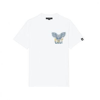Cult of Individuality SHORT SLEEVE CREW NECK TEE OWL