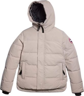 Canada Goose Macmillan Parka - Heren - Gewatteerde jassen - Beige - XL - Katoen - Jassen