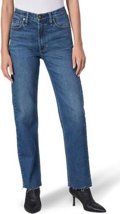 Rag & Bone Harlow Raw Hem Ankle Straight Leg Jeans in Nova at Nordstrom Rack, Size 23