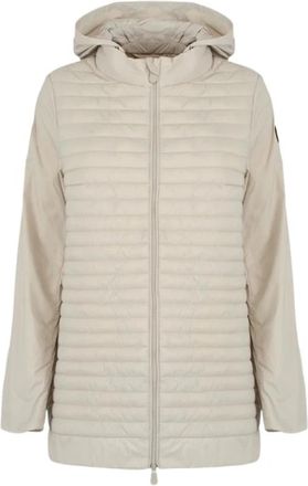 Save The Duck Lorena Nylon Jas - Dames - Winterjassen - Beige - 2XL - Nylon - Jassen
