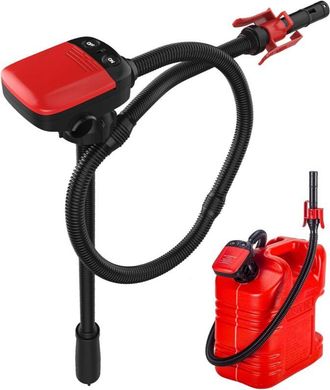 OEM Bomba De Combustible El&eacute;ctrica Con Apagado Autom&aacute;tico - Bomba De Transferencia De Di&eacute;sel Y L&iacute;quidos, 3 Adaptadores De Tama&ntilde;o, Caudal De 2,4 Gpm