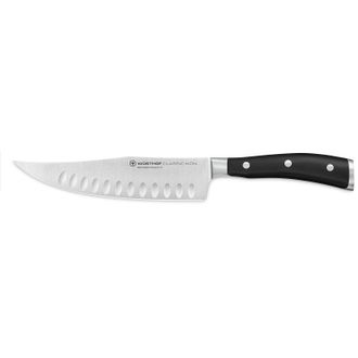 W&uuml;sthof Classic Ikon 7 Inch Craftsman Knife with Hollow Edge