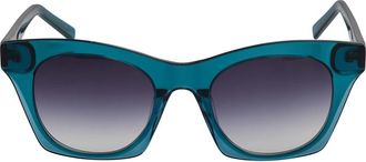 DKNY Cat-eye Zonnebril - Dames - Zonnebrillen - Groen - ONE Size - Accessoires