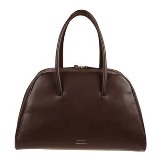 Loulou Studio Dames, Tassen, Bruin, Maat: ONE Size Leer