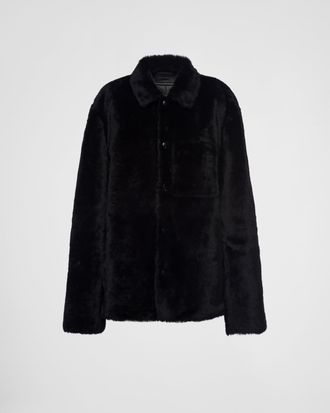 Prada Shearling blouson jacket