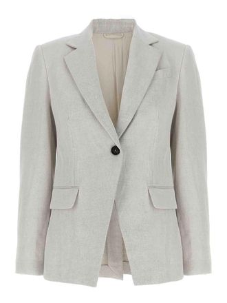 Brunello Cucinelli Single-Breasted Blazer