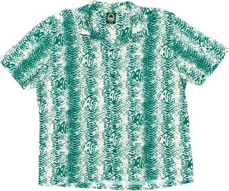 Deus Shirts - Heren - Korte mouwen Overhemden - Groen - 2XL - Overhemden