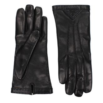 Prada Damens Handschuhe Leder Schwarz