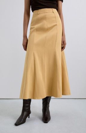 Scalpers Mustill Skirt in Mustard at Nordstrom, Size Large Eu
