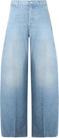 Dondup Alek Pant - Dames - Loose Fit Jeans - Blauw - W26 - Katoen - Jeans