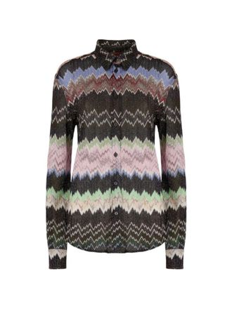 Missoni Black Regular Printed Shirt