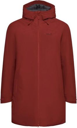 Jack Wolfskin Heidelstein 2 Insulated Jacket Mantel f&uuml;r Damen | rot