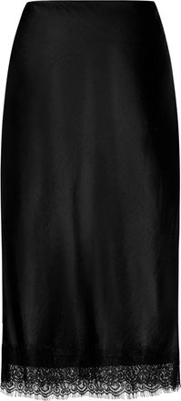 Zero Rokken, Dames, Zwart, L, Maxi Rok