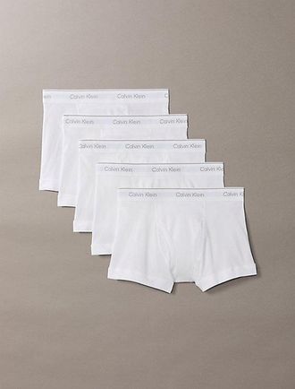 Calvin Klein Pack De 5 B&oacute;xers Cotton Classics