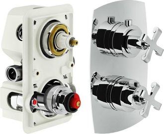 Nobili Corpo Incasso Termostatico Doccia 3V, Finitura Cromo WE42801/JCR