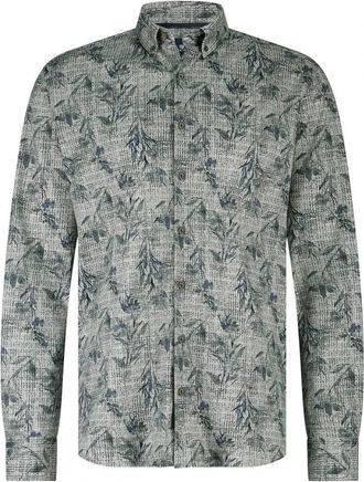 State of Art Gedrukt overhemd lange mouw - Heren - Casual Overhemden - Veelkleurig - XL - Overhemden