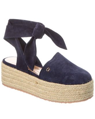 Gianvito Rossi Almeria 40 Suede Platform Sandal