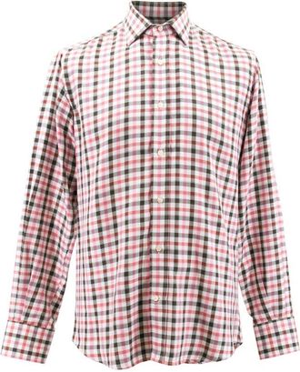 Etro Multicolored Plaid Shirt Size 15