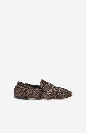 AGL Cristiana Leather Moccasin in Leo Print at Nordstrom, Size 41.5