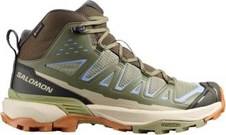 Salomon X Ultra 360 Edge Mid GTX Wanderschuhe f&uuml;r Damen | oliv