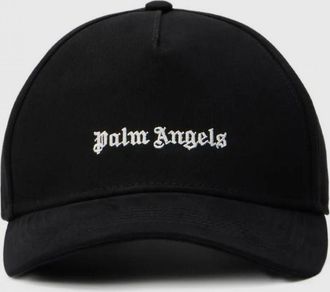 Palm Angels Cappello Palm Angels in cotone con logo ricamato