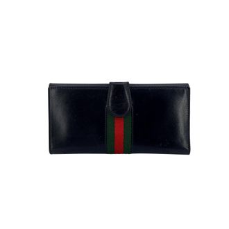 Gucci Vintage leren portemonnee van Gucci