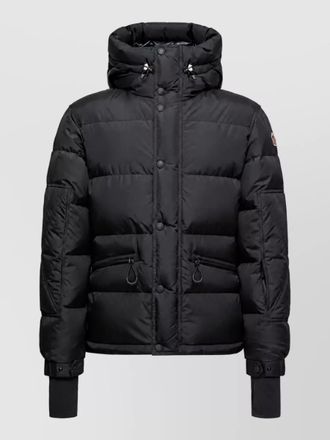 Moncler down quilted hooded puffer jacket