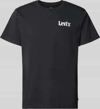 Levi's Relaxed Fit T-Shirt aus reiner Baumwolle in Black, Gr&ouml;&szlig;e XXL