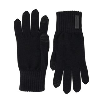Emporio Armani Accessoires, Heren, Zwart, S, Wol, Handschoenen