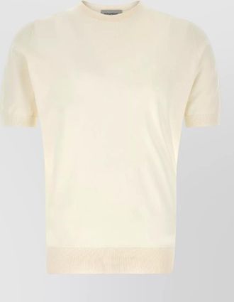 John Smedley kempton knit t shirt short sleeves