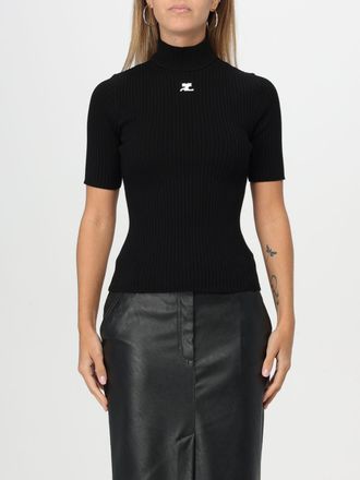 Courr&egrave;ges Maglia Courr&egrave;ges in viscosa stretch