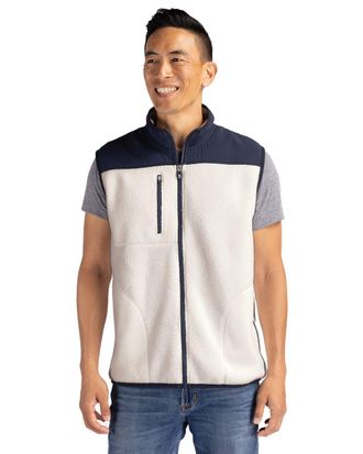 Cutter & Buck Cascade Eco Fleece Mens Vest