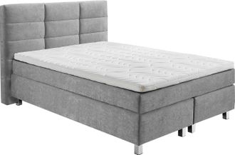 Westfalia Polsterbetten Boxspringbett wahlweise mit Kaltschaum-Topper